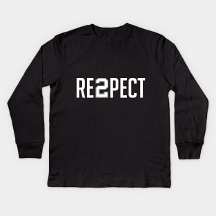 Respect Derek Jeter Kids Long Sleeve T-Shirt